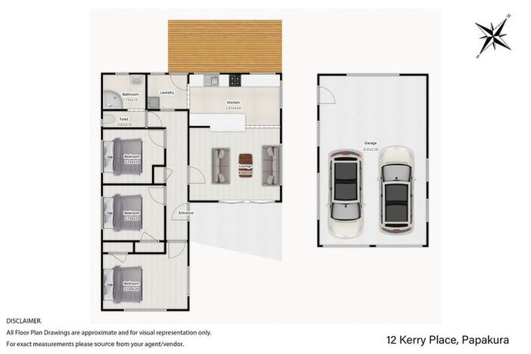 Photo of property in 12 Kerry Place, Papakura, 2110