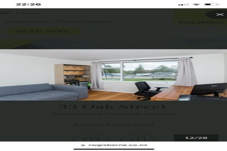 Photo of property in 33 Oak Street, Mangapapa, Gisborne, 4010