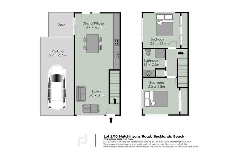 Photo of property in 2/10 Hutchinsons Road, Bucklands Beach, Auckland, 2014