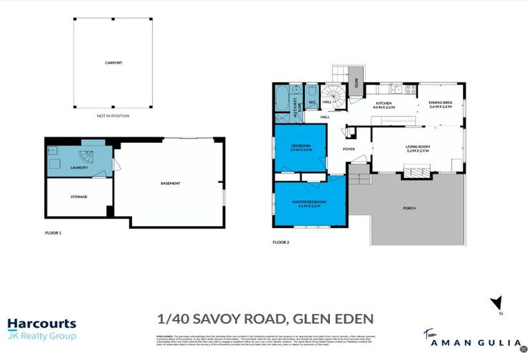 Photo of property in 1/40 Savoy Road, Glen Eden, Auckland, 0602
