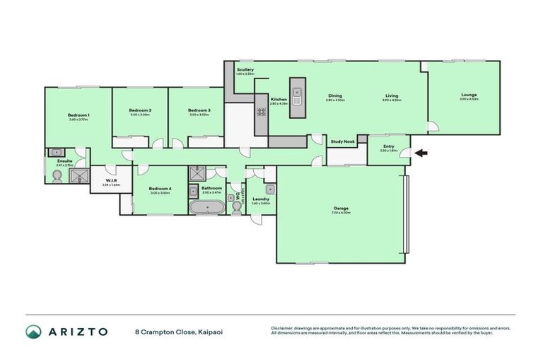 Photo of property in 8 Crampton Close, Kaiapoi, 7630