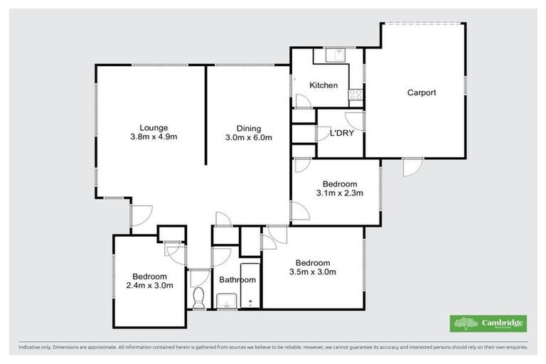 Photo of property in 6 Raleigh Street, Leamington, Cambridge, 3432