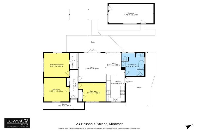 Photo of property in 23 Brussels Street, Miramar, Wellington, 6022