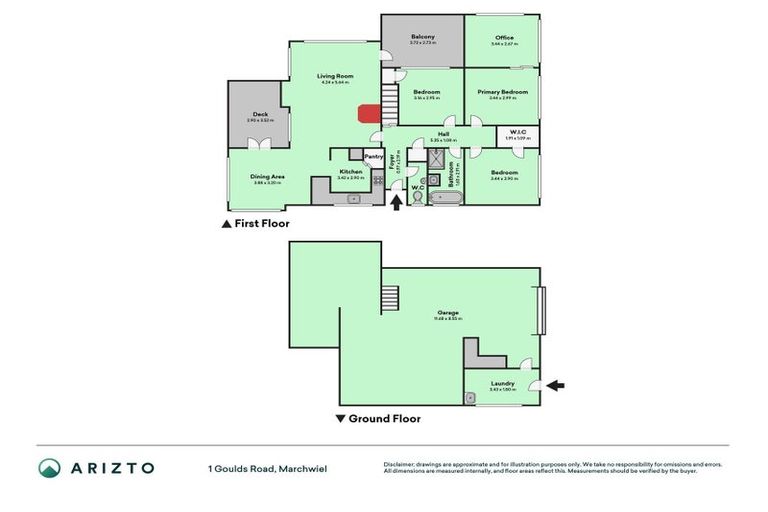 Photo of property in 1 Goulds Road, Marchwiel, Timaru, 7910