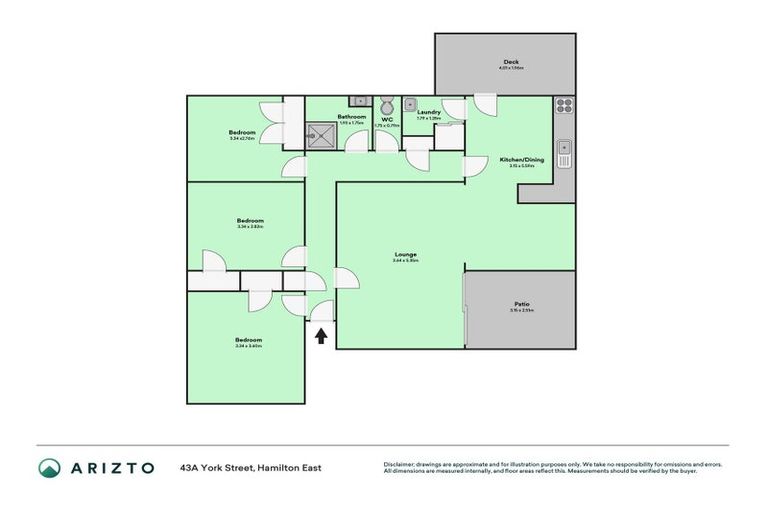 Photo of property in 43a York Street, Hamilton East, Hamilton, 3216