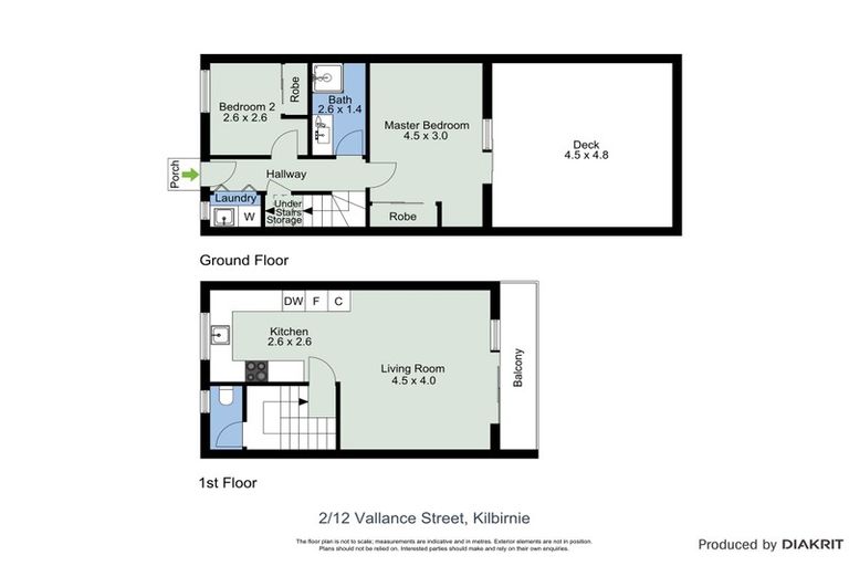 Photo of property in 12u2 Vallance Street, Kilbirnie, Wellington, 6022