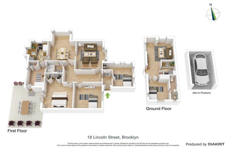 Photo of property in 18 Lincoln Street, Brooklyn, Wellington, 6021