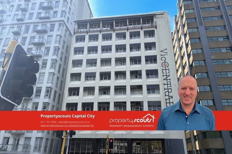 Photo of property in Orange Apartments/victoria Centr, 506/169 The Terrace, Wellington Central, Wellington, 6011