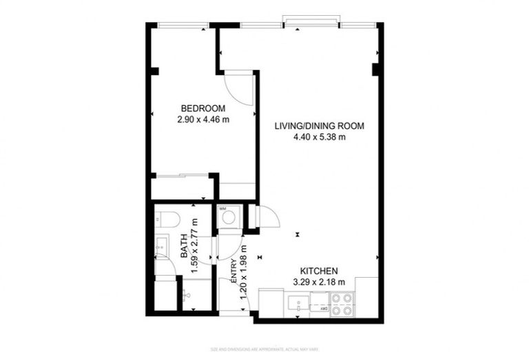 Photo of property in Nouvo Apartments, 4c/21 Rugby Street, Mount Cook, Wellington, 6021