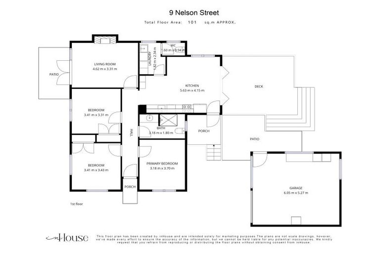 Photo of property in 9 Nelson Street, Hamilton East, Hamilton, 3216
