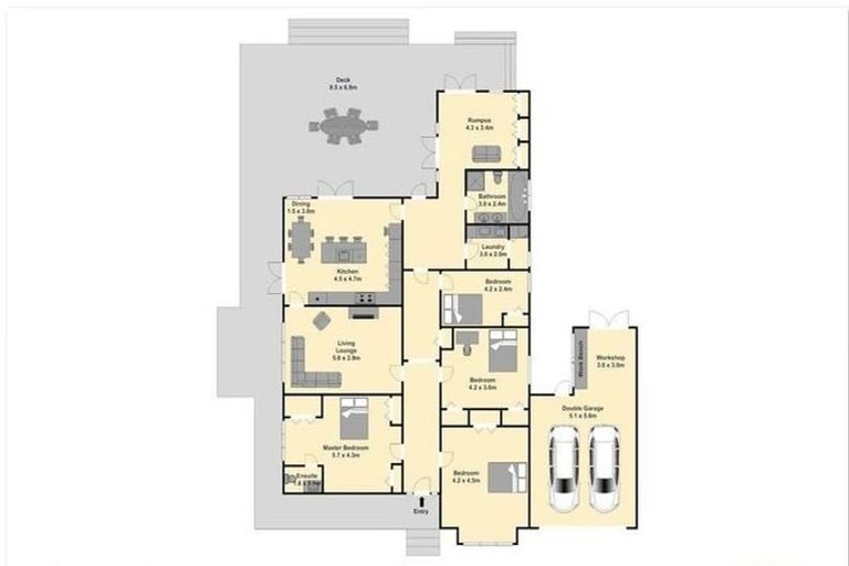 Photo of property in 91 Browns Lane, Flat Bush, Auckland, 2016