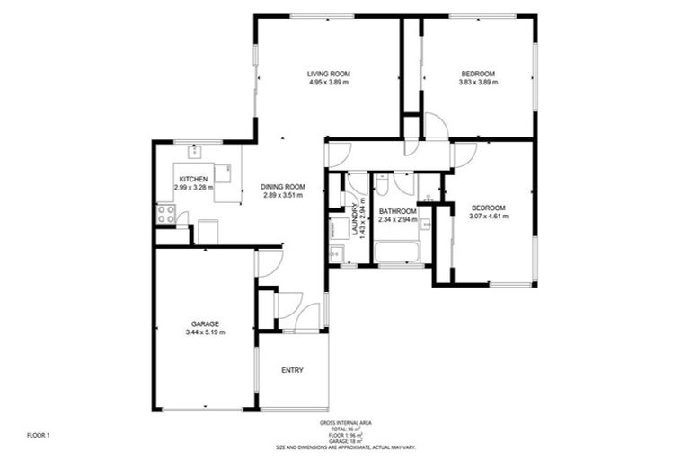 Photo of property in 53f5 Dominion Park Street, Johnsonville, Wellington, 6037