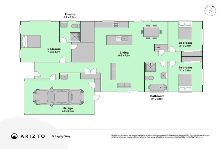 Photo of property in 5 Ragley Way, Rolleston, 7615