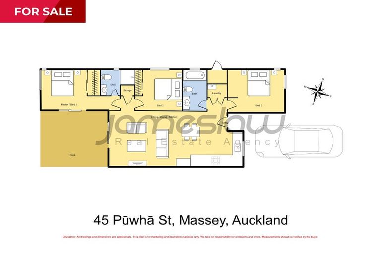 Photo of property in 45 Puwha Street, Massey, Auckland, 0614
