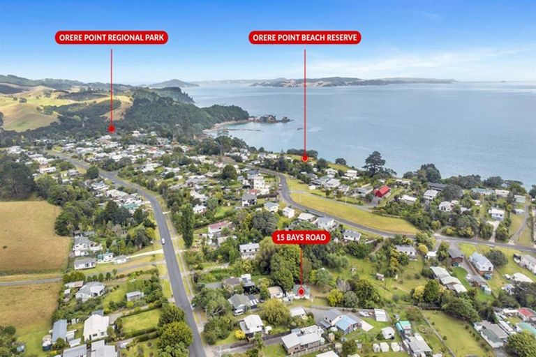 Photo of property in 15 Bays Road, Orere Point, 2585