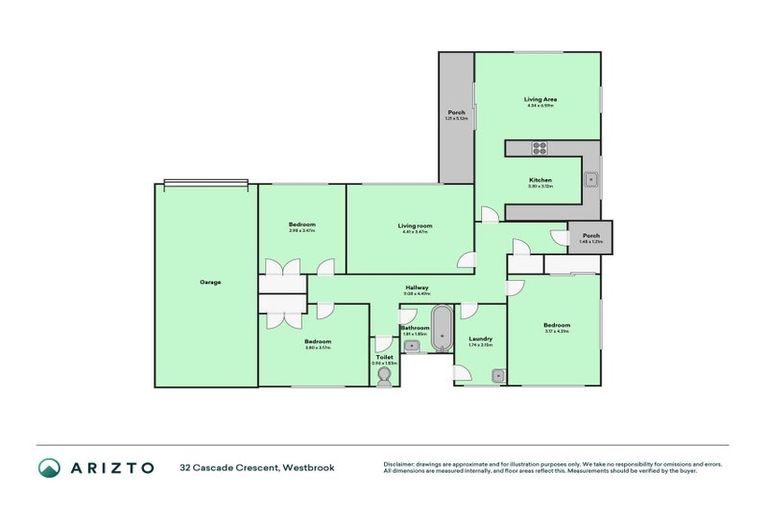 Photo of property in 32 Cascade Crescent, Westbrook, Palmerston North, 4412