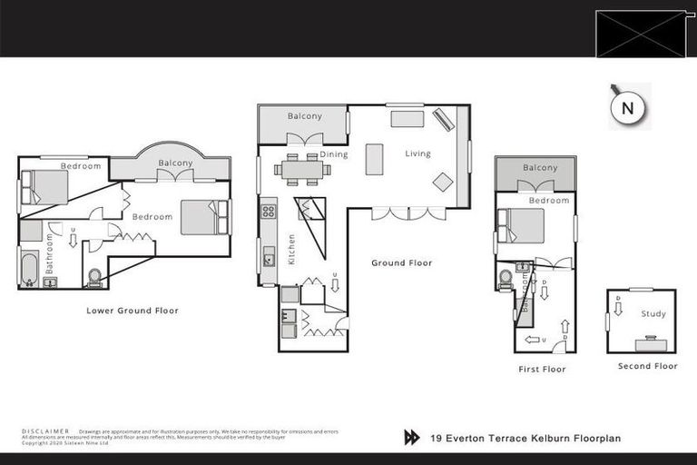 Photo of property in 19 Everton Terrace, Kelburn, Wellington, 6012