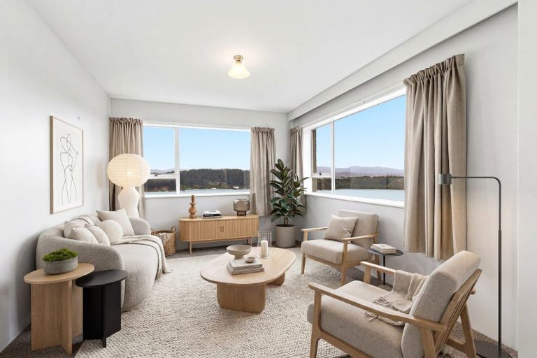 Photo of property in Grafon Court Flats, 5/53 Grafton Road, Roseneath, Wellington, 6011