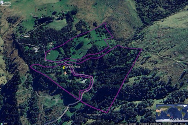 Photo of property in 129 Bells Road, Takamatua, Akaroa, 7581