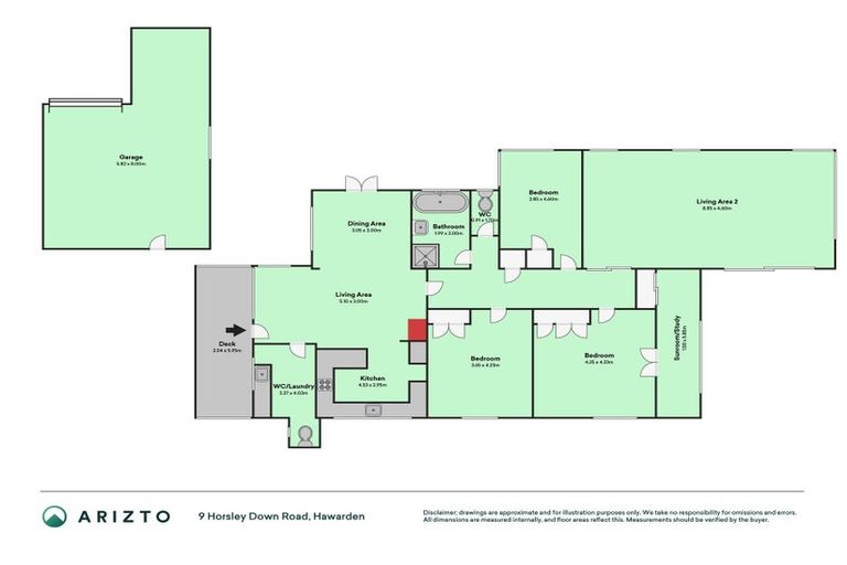 Photo of property in 9 Horsley Down Road, Hawarden, 7385