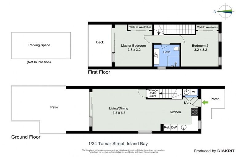 Photo of property in 1/24 Tamar Street, Island Bay, Wellington, 6023