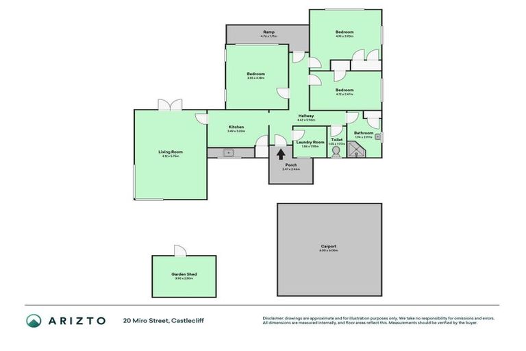 Photo of property in 20 Miro Street, Castlecliff, Whanganui, 4501