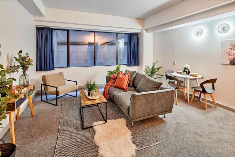 Photo of property in Gerondis Bldg Apartments, 208/60 Willis Street, Wellington Central, Wellington, 6011