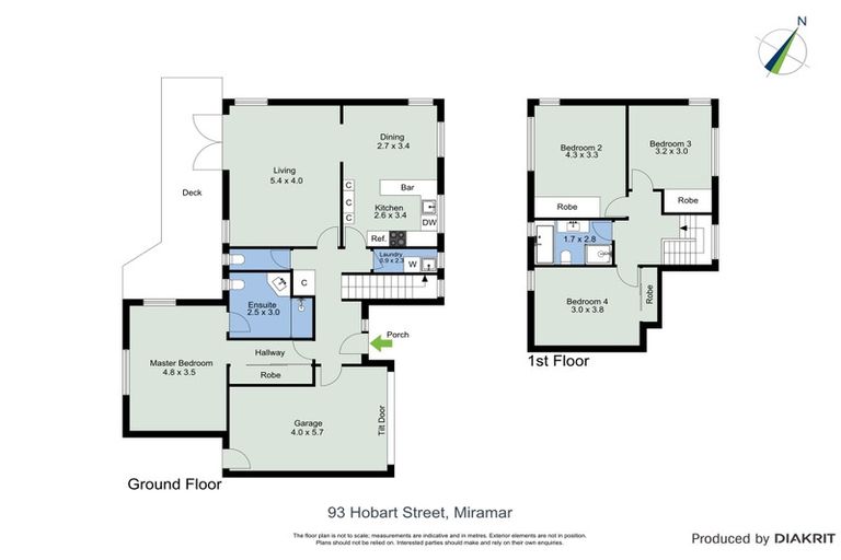 Photo of property in 93 Hobart Street, Miramar, Wellington, 6022