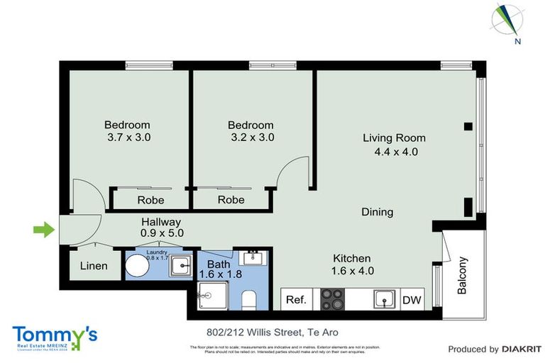 Photo of property in 808/212u Willis Street, Te Aro, Wellington, 6011