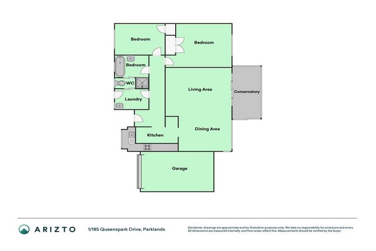 Photo of property in 1/185 Queenspark Drive, Parklands, Christchurch, 8083