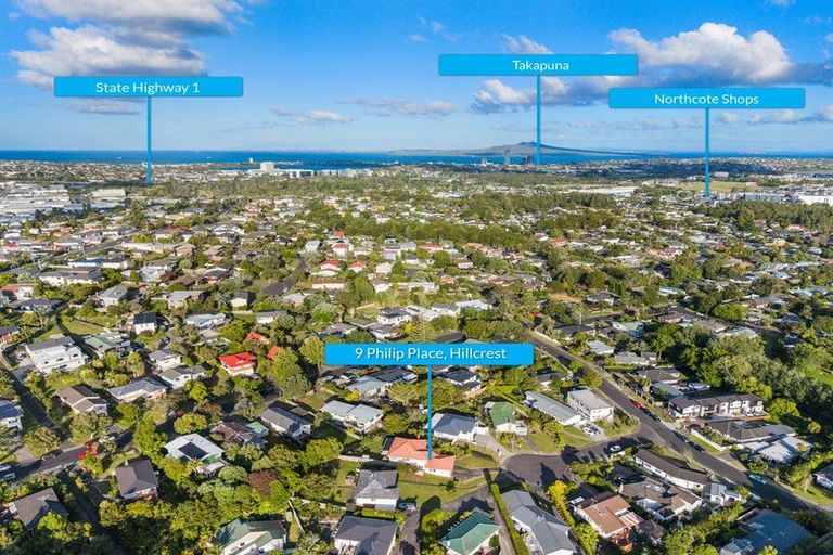 Photo of property in 9 Philip Place, Hillcrest, Auckland, 0627