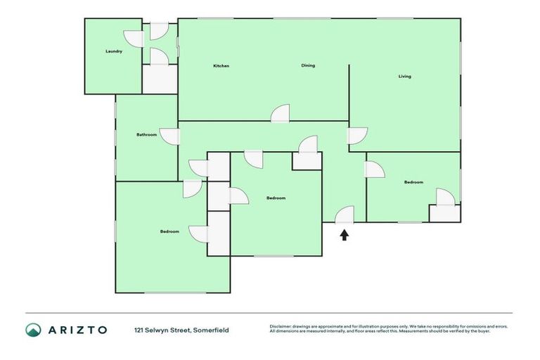 Photo of property in 121 Selwyn Street, Somerfield, Christchurch, 8024