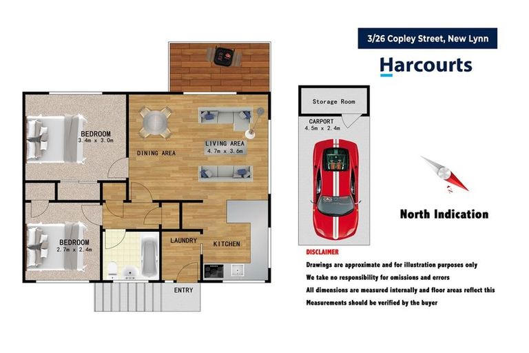 Photo of property in 3/26 Copley Street, New Lynn, Auckland, 0600