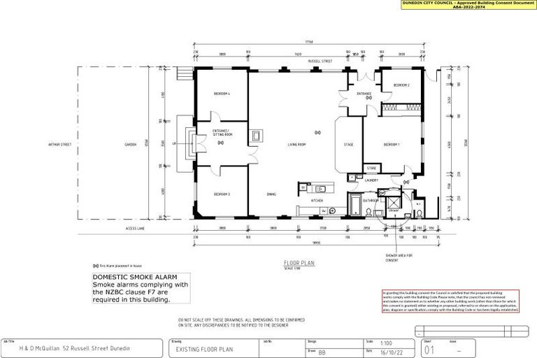 Photo of property in 52 Russell Street, Dunedin Central, Dunedin, 9016