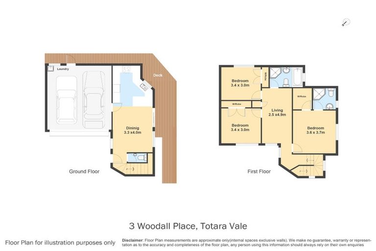 Photo of property in 3 Woodall Place, Totara Vale, Auckland, 0627