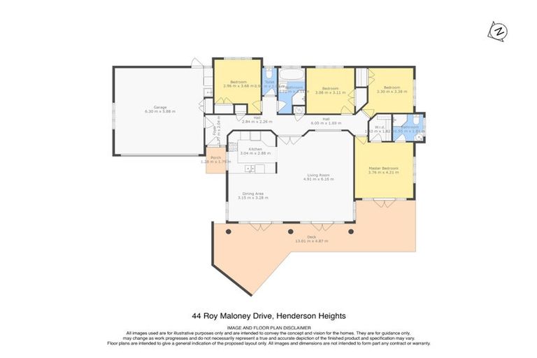 Photo of property in 44 Roy Maloney Drive, Henderson, Auckland, 0612