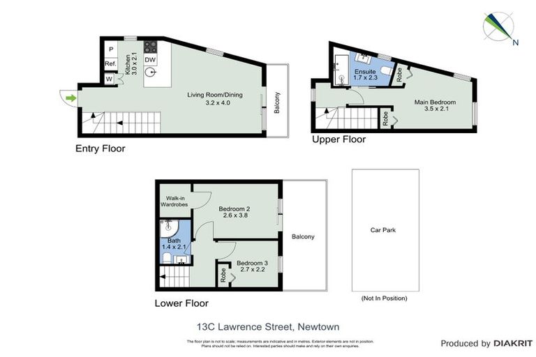 Photo of property in 13c Lawrence Street, Newtown, Wellington, 6021