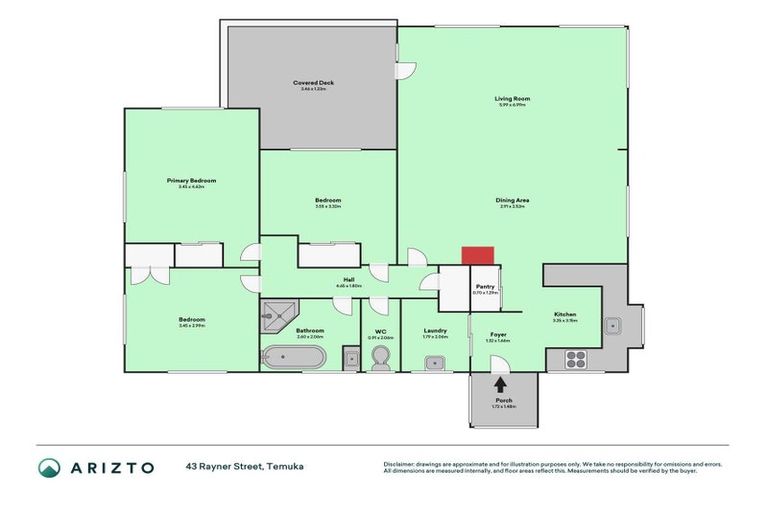 Photo of property in 43 Rayner Street, Temuka, 7920