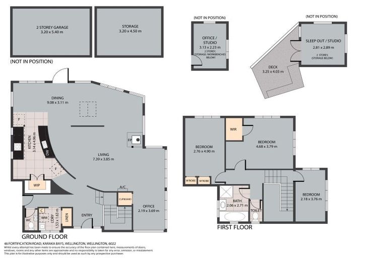 Photo of property in 46 Fortification Road, Karaka Bays, Wellington, 6022