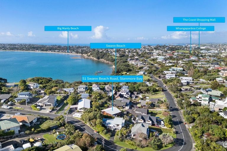 Photo of property in 51 Swann Beach Road, Stanmore Bay, Whangaparaoa, 0932