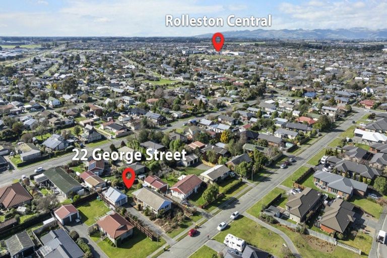 Photo of property in 22 George Street, Rolleston, 7614