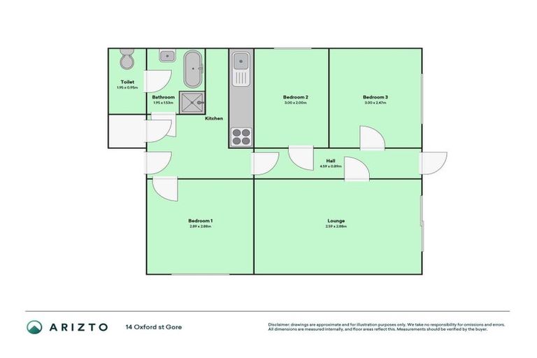 Photo of property in 14 Oxford Street, East Gore, Gore, 9710