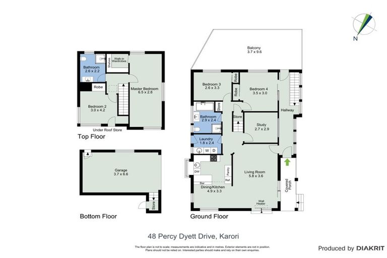 Photo of property in 48 Percy Dyett Drive, Karori, Wellington, 6012