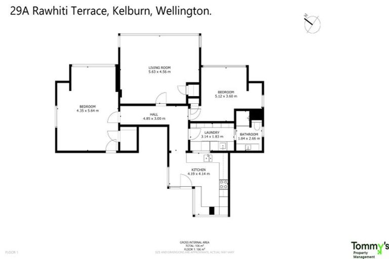 Photo of property in 29 Rawhiti Terrace, Kelburn, Wellington, 6012