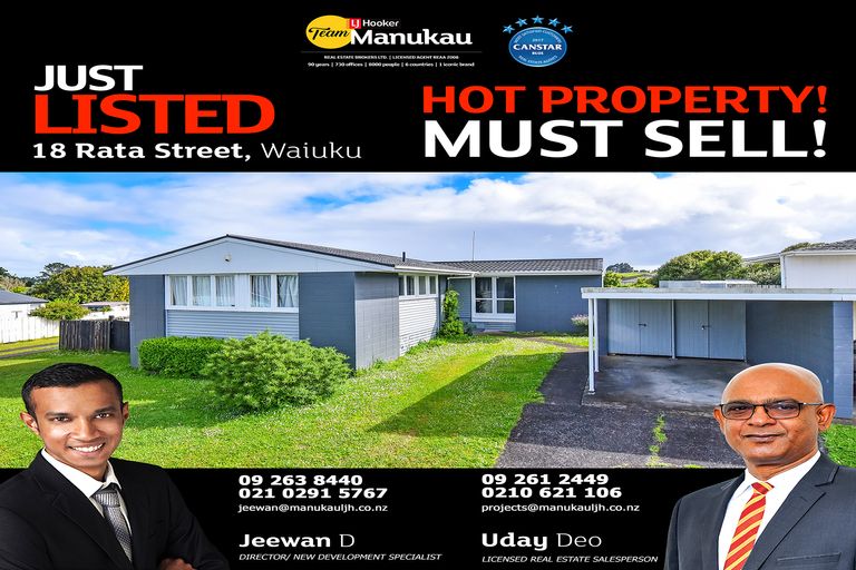 Photo of property in 18 Rata Street, Waiuku, 2123