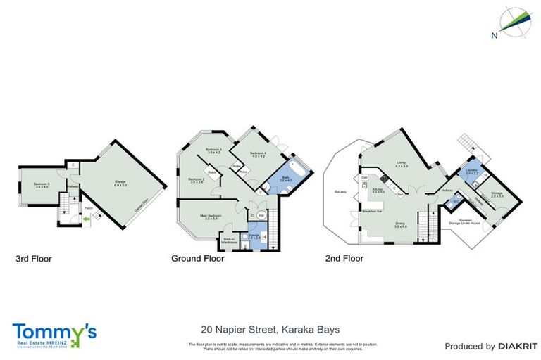 Photo of property in 20 Napier Street, Karaka Bays, Wellington, 6022