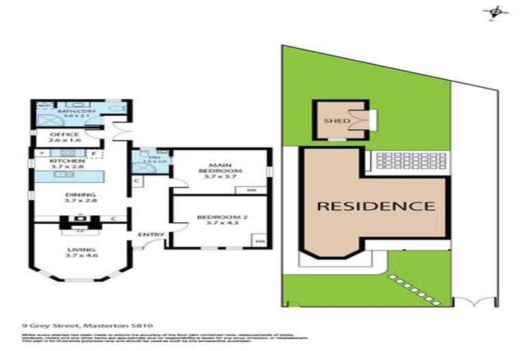 Photo of property in 9 Grey Street, Masterton, 5810