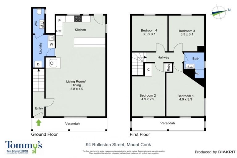 Photo of property in 94 Rolleston Street, Mount Cook, Wellington, 6021
