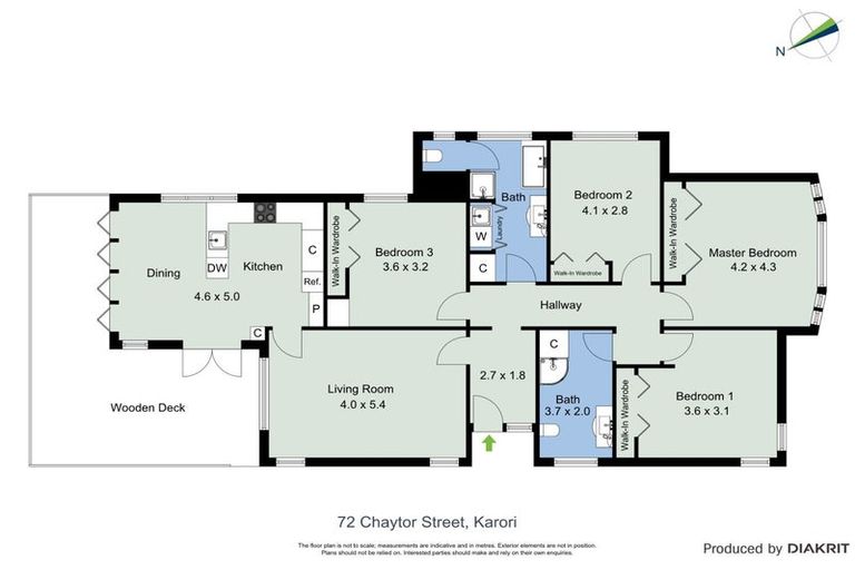 Photo of property in 72 Chaytor Street, Karori, Wellington, 6012