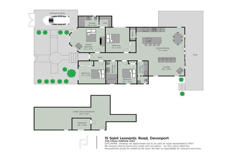 Photo of property in 15 Saint Leonards Road, Devonport, Auckland, 0624